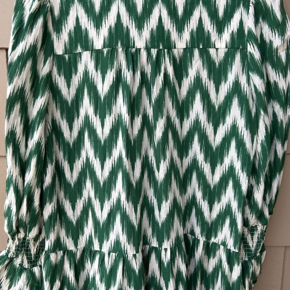 Tuckernuck Pomander Place Ikat Kenzo Tiered Babydoll Dress Bohemian Festival L - Picture 12 of 12